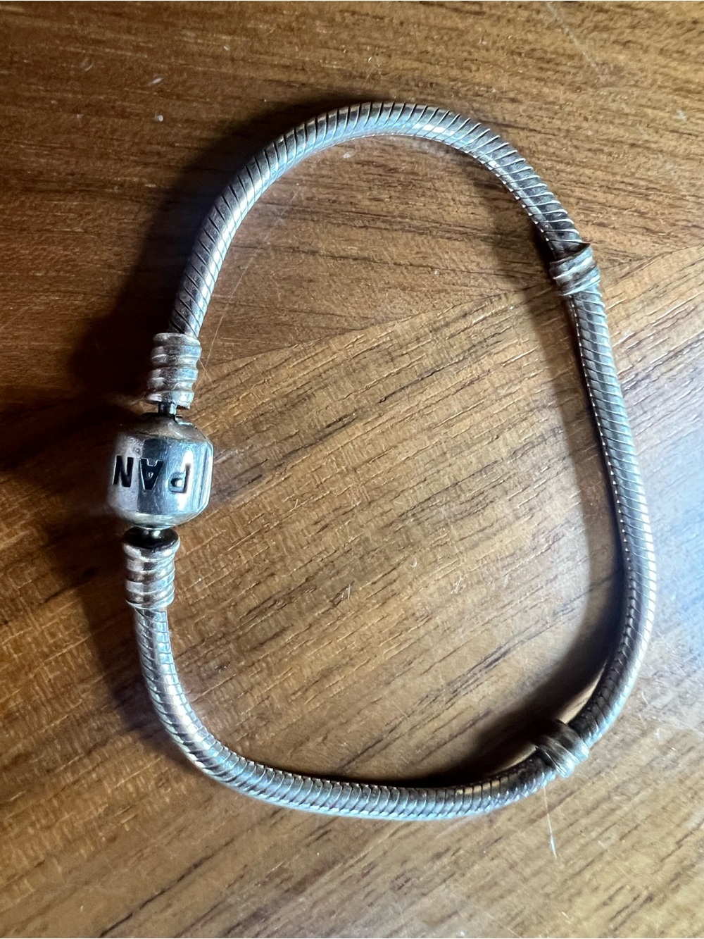 Two pandora bracelets and two charms